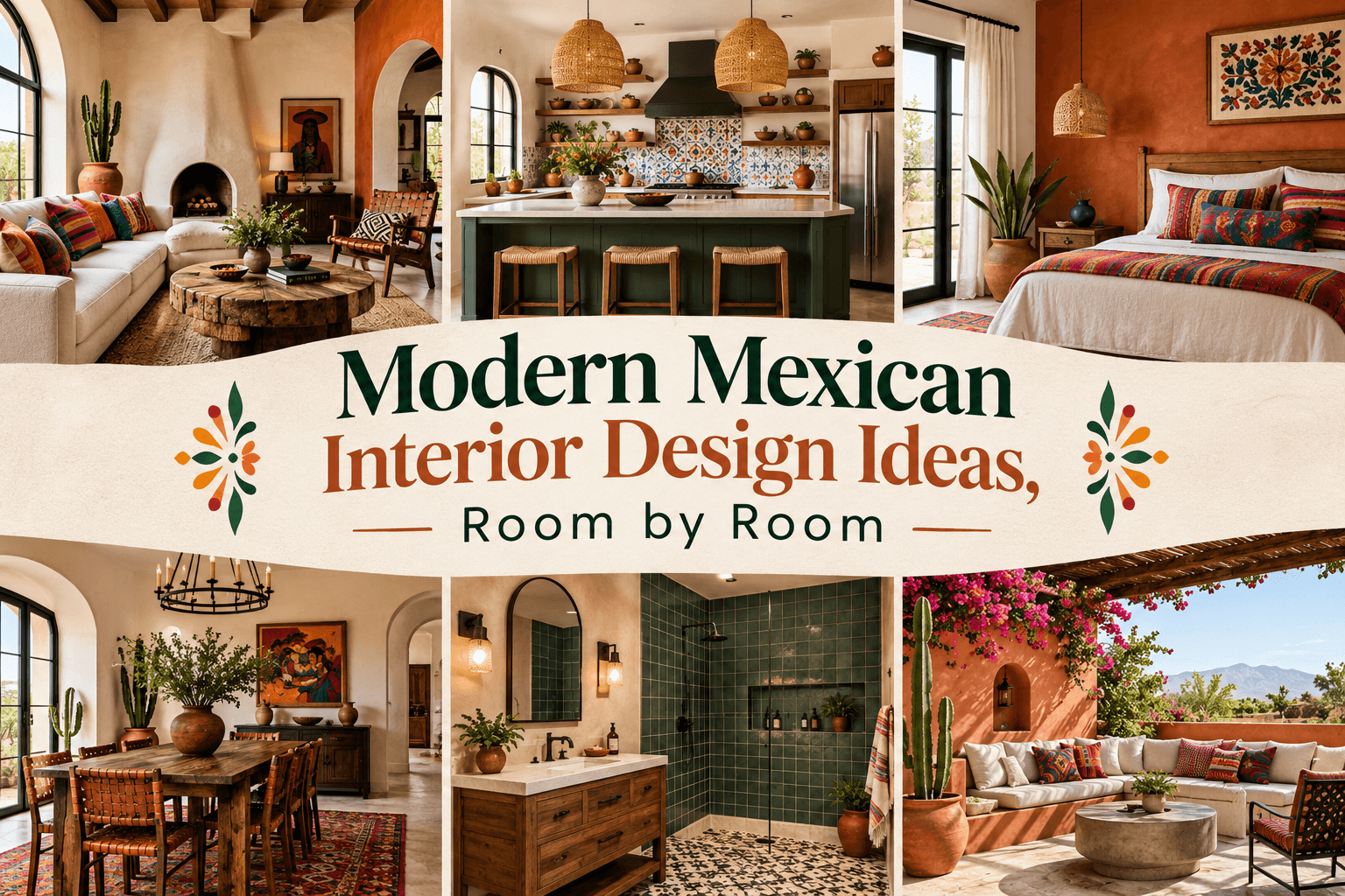 Modern Mexican Interior Design Ideas, Room by Room