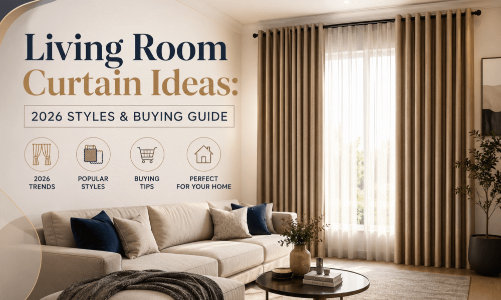 Living Room Curtain Ideas 2026 Styles & Buying Guide