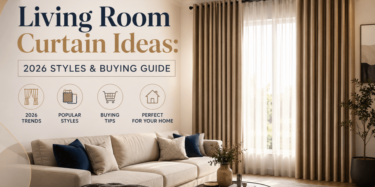 Living Room Curtain Ideas 2026 Styles & Buying Guide