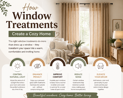 How Window Treatments Create a Cozy Home